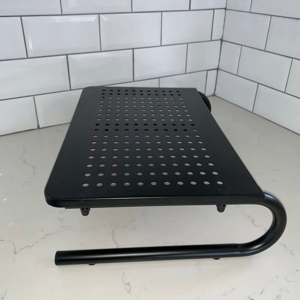 Monitor Stand Riser with Vented Metal for Laptop